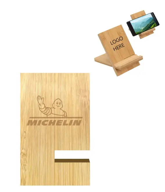 Bamboo Portable Phone Stand